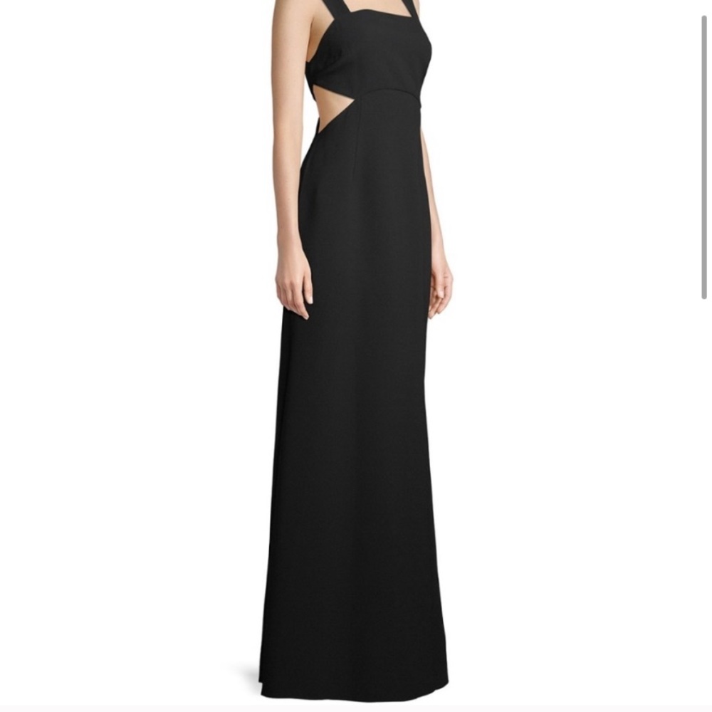 NWOT Jill Jill Stuart Gown Cutout Square Neck Gown